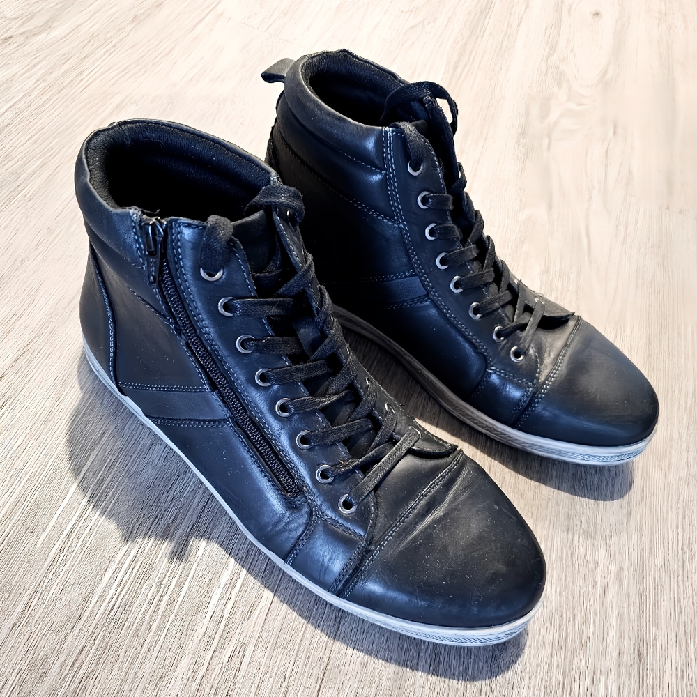 Propet Lucas Men's High Top Leather Black
